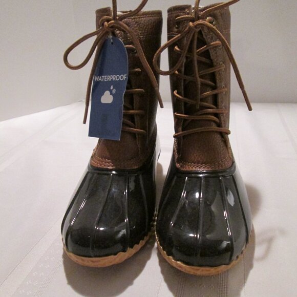 JBU Women's Maplewood Water-Resistant Lace-up Boots 6M - Picture 5 of 11